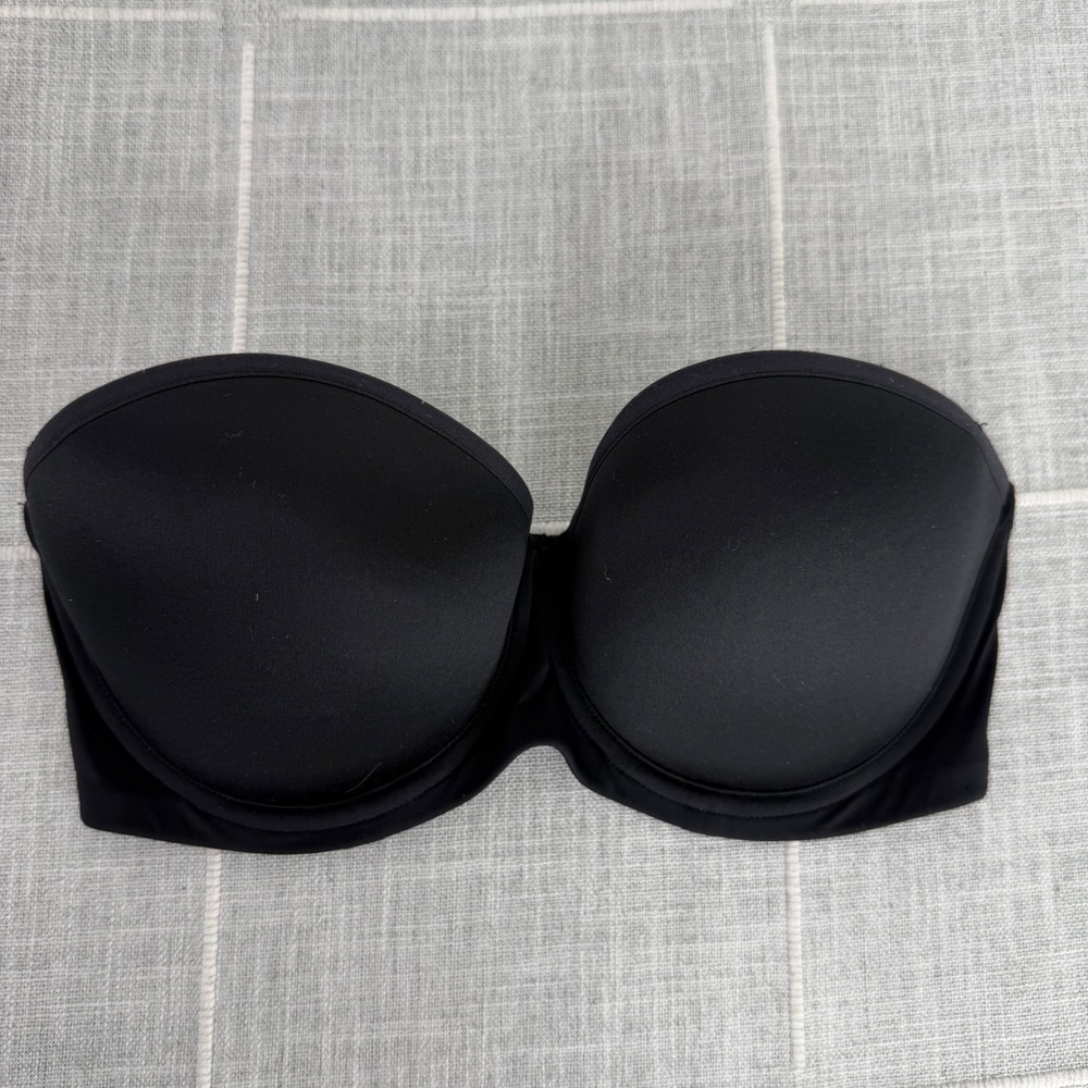 Third Love 24/7 Classic Strapless Bra Black‎ 32D
